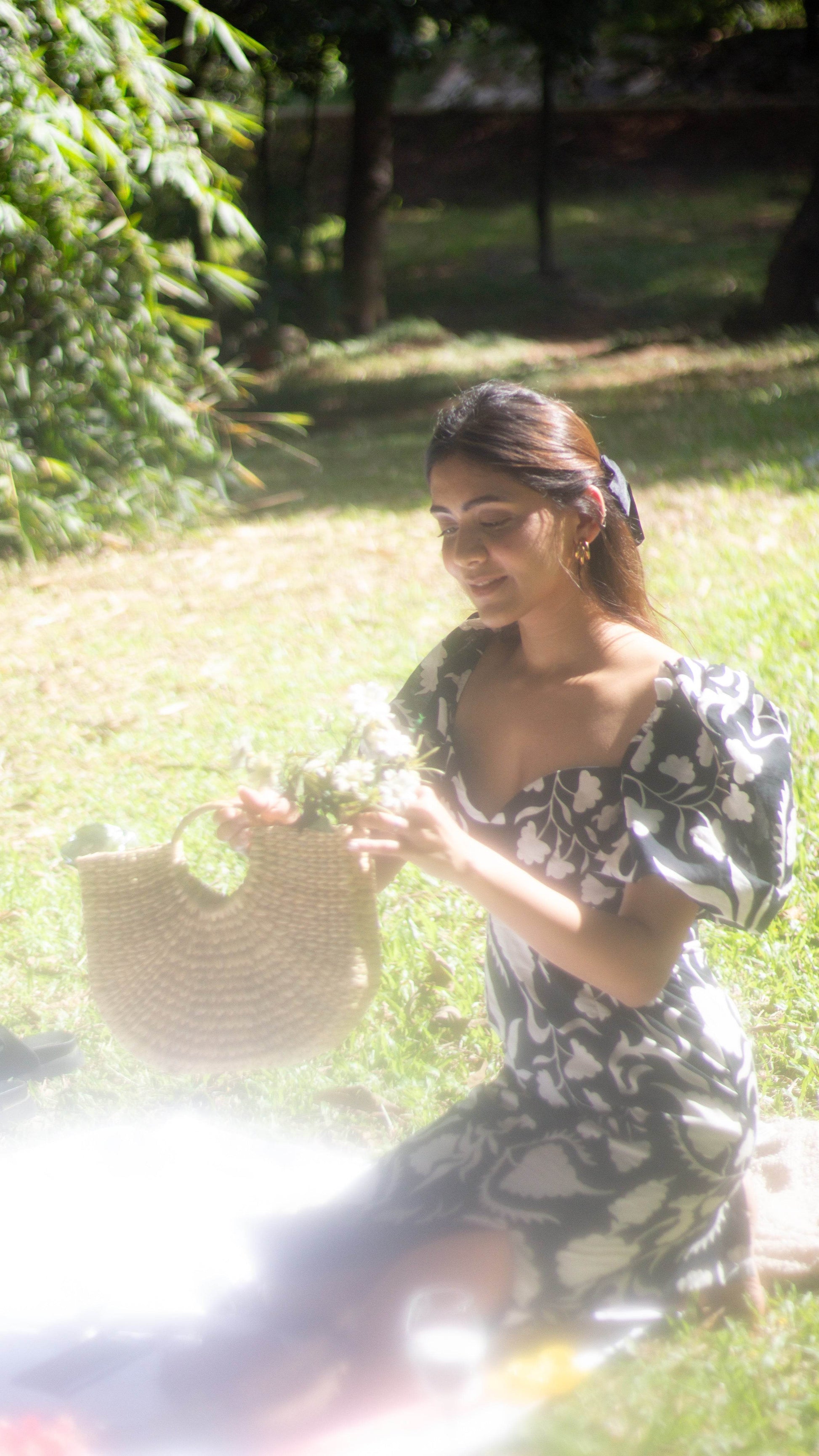 Elena Printed Cotton Dress - That Gal