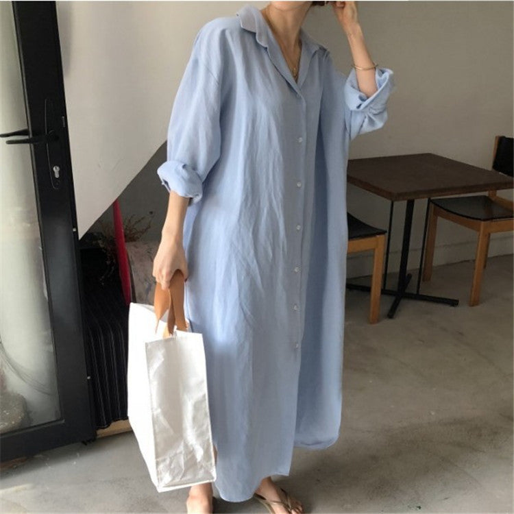 Sally Cotton Linen Dress