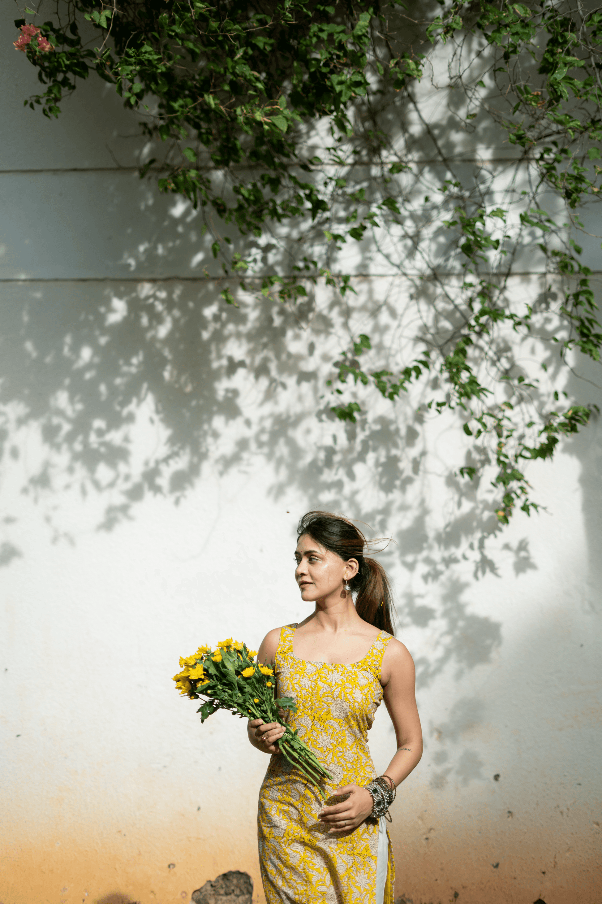 Kesariya Bagru Print Long Kurti - That Gal