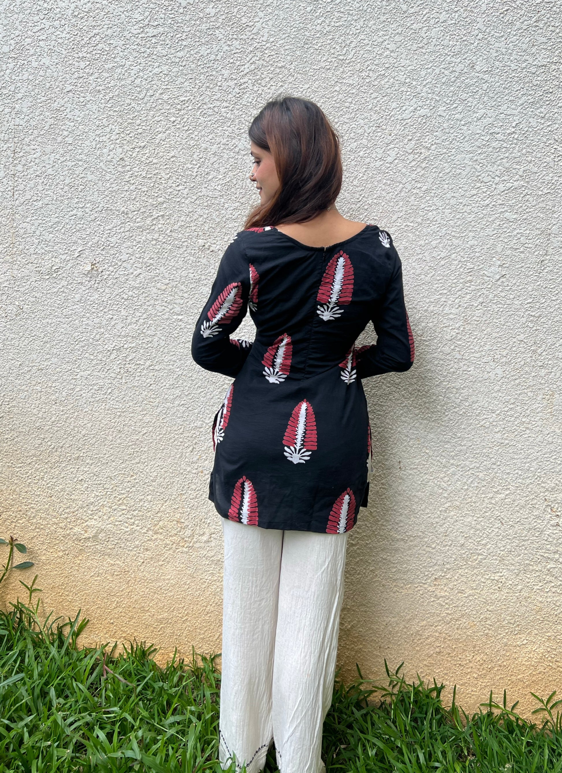 Tarini Bagru Hand Block Print Kurti