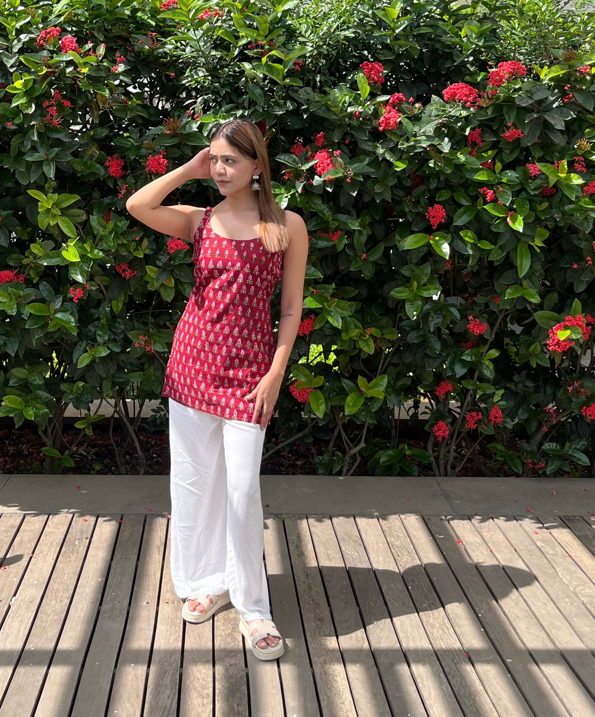 Jugni Bagru Print Kurti