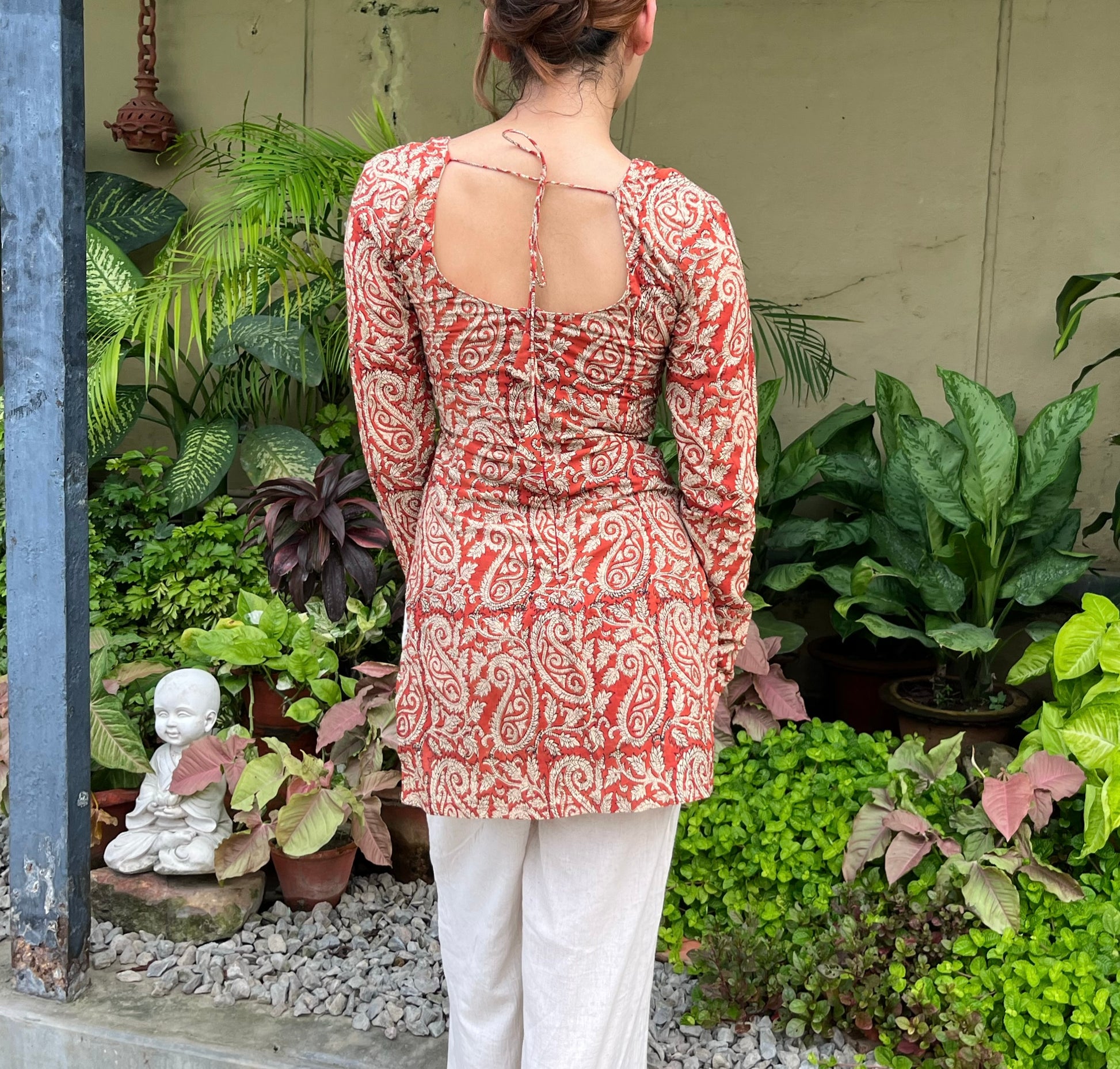 Maya Bagru Print Kurti