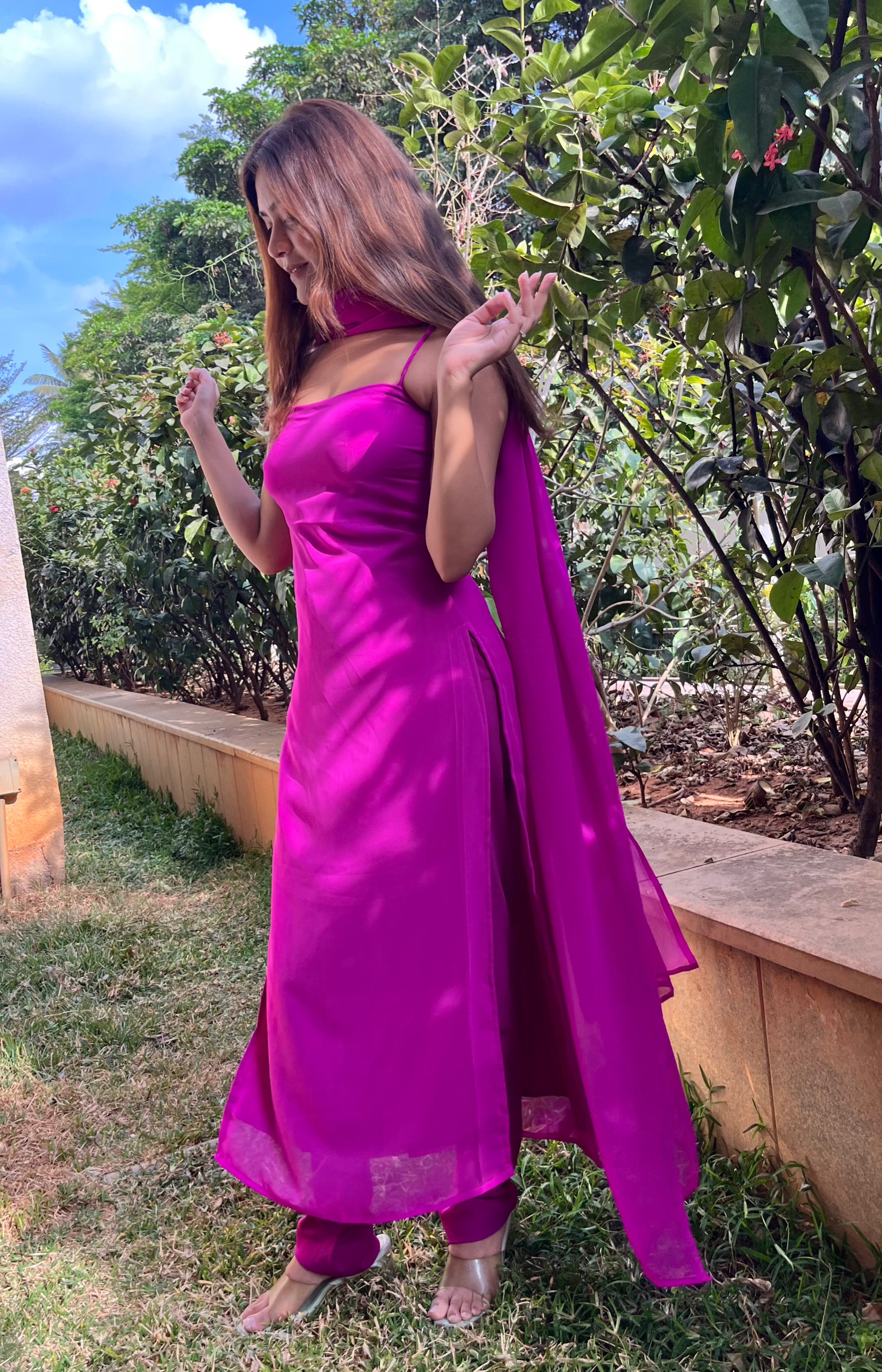 Tina Suit Set - Hot Pink - That Gal