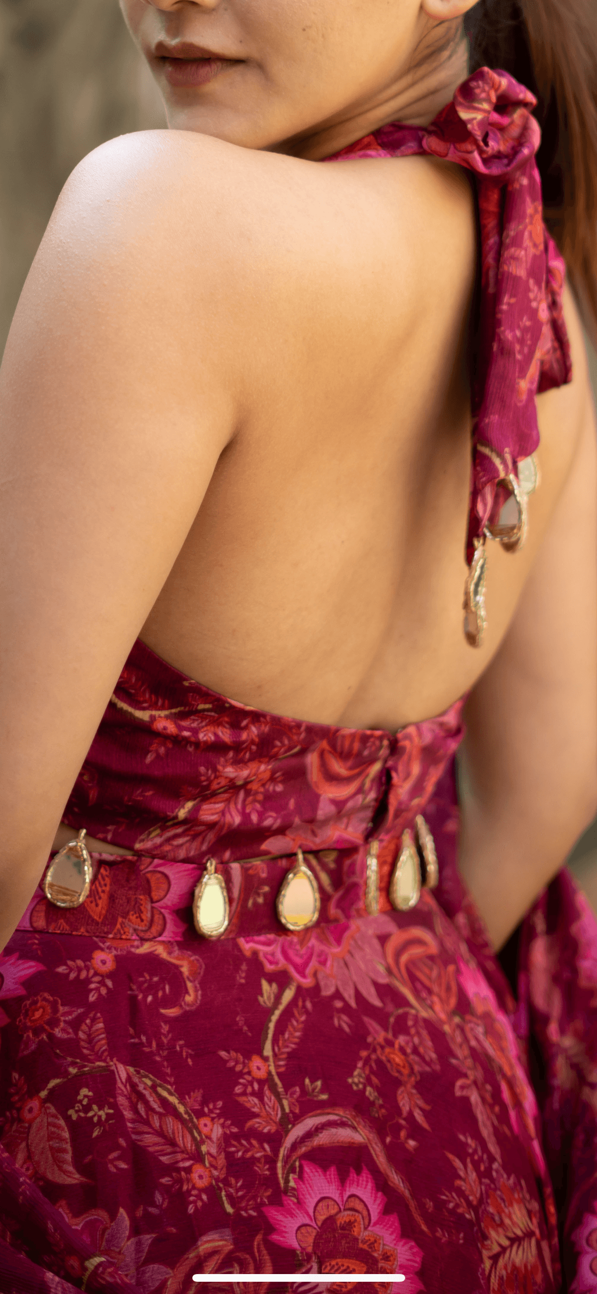 Gul - Pink Floral Lehenga Set - That Gal