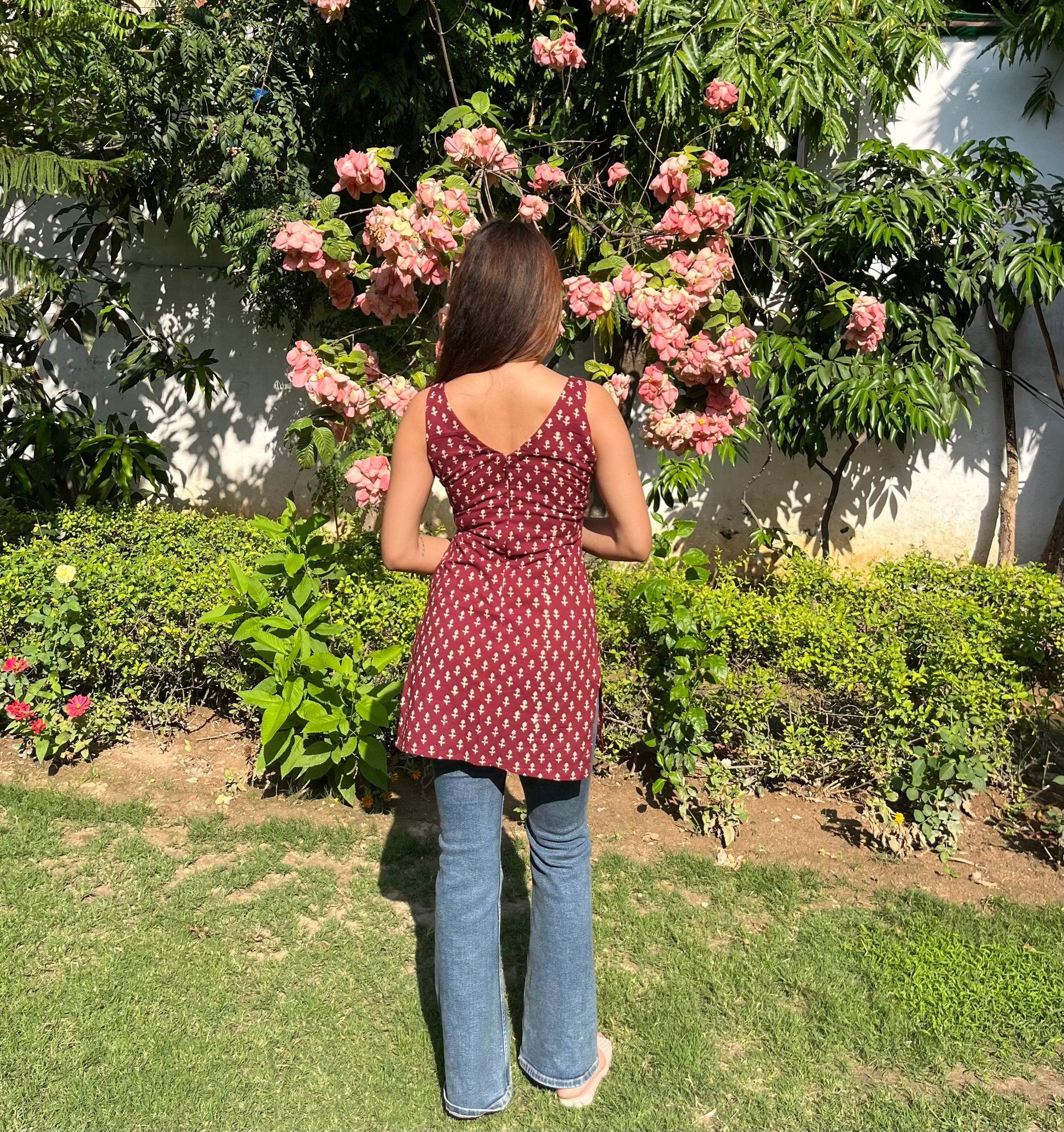 Meera Hand Block Printed Kurti - That Gal