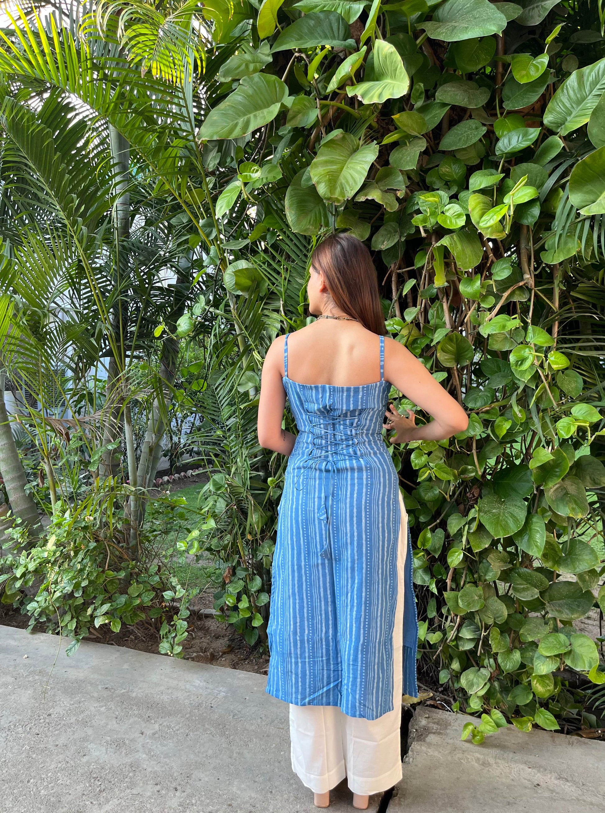 Alisha Dabu Long Corset Kurti - That Gal