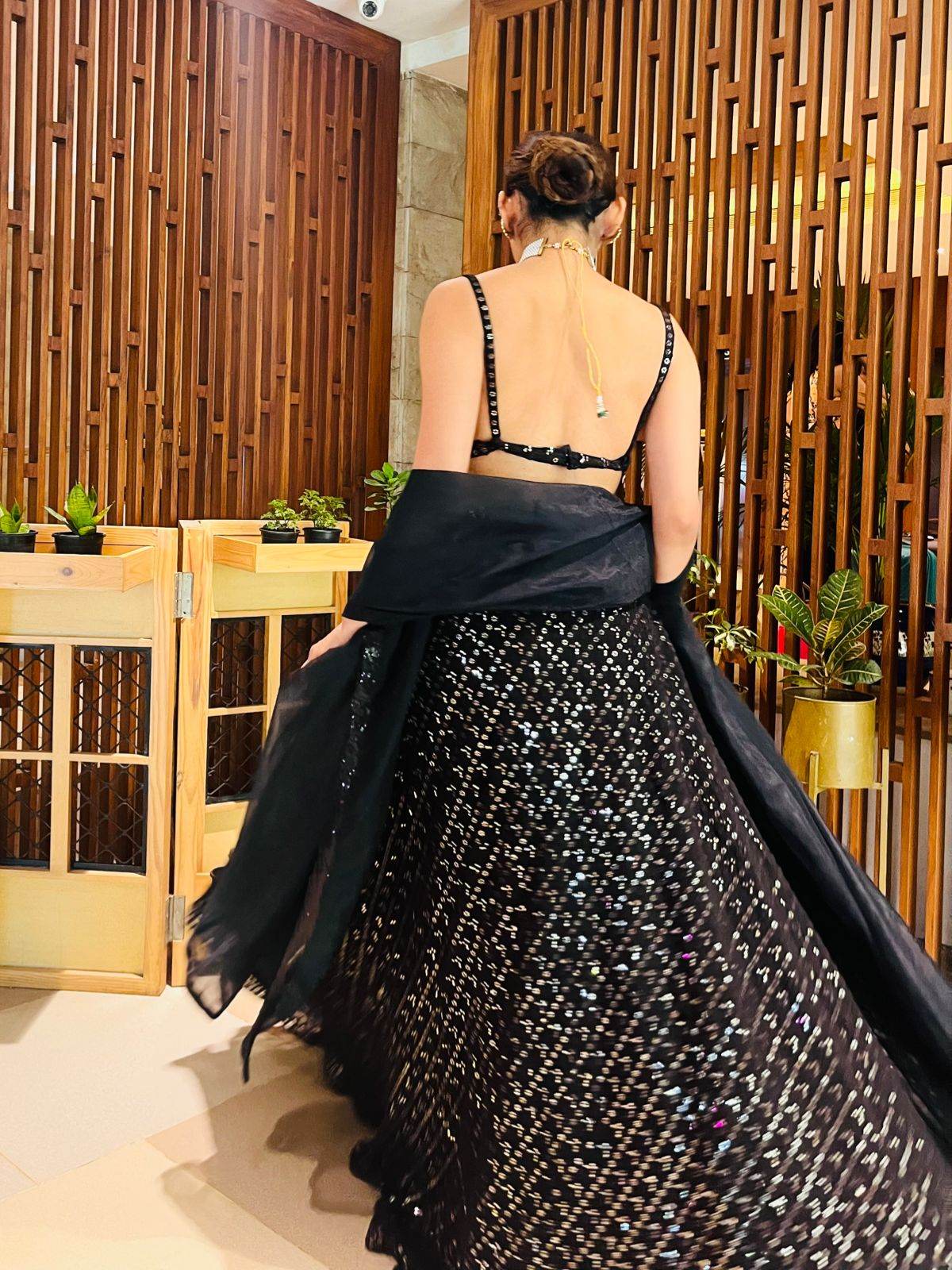 Rida - Black Lehenga Set - That Gal