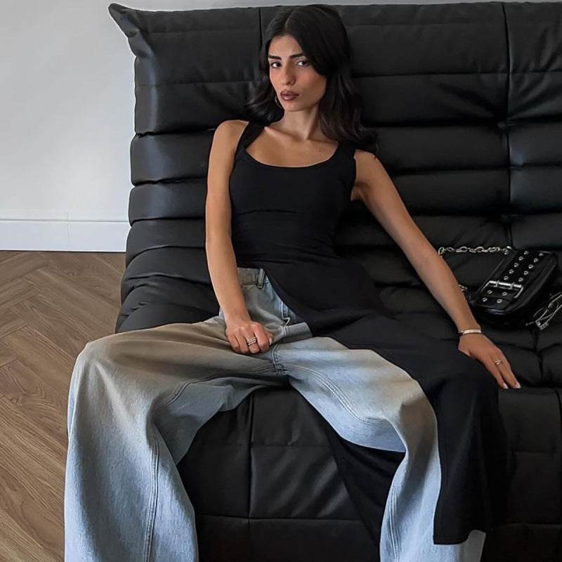 Tyra Long Asymmetrical Top - That Gal