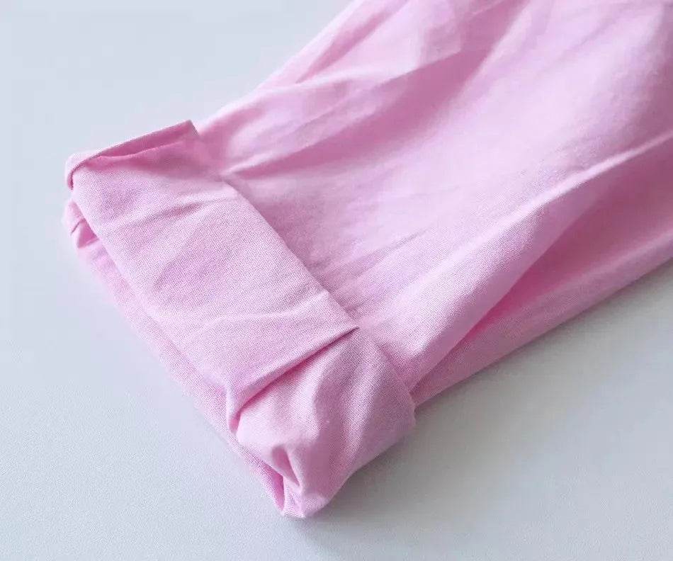 The Linen Coord Set - Pink - That Gal