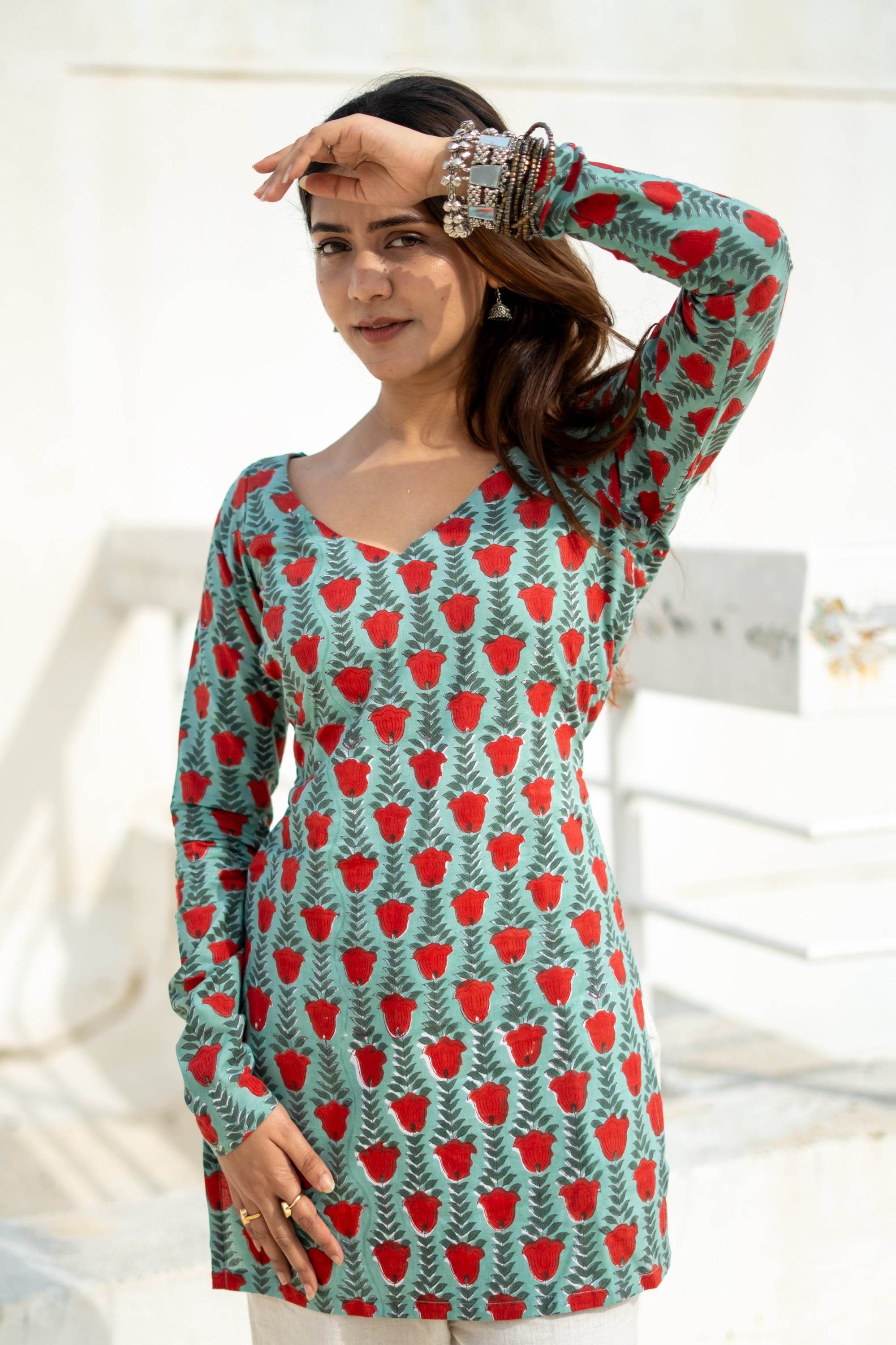 Hand Block Print Kurtis - That Gal