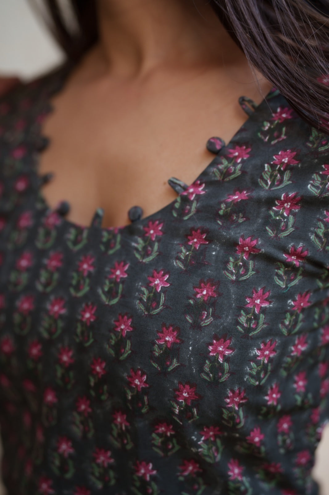 Kashvi Bagru Print Kurti