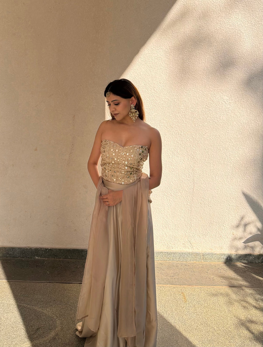 Ada Lehenga Set - Gold (Limited Edition)