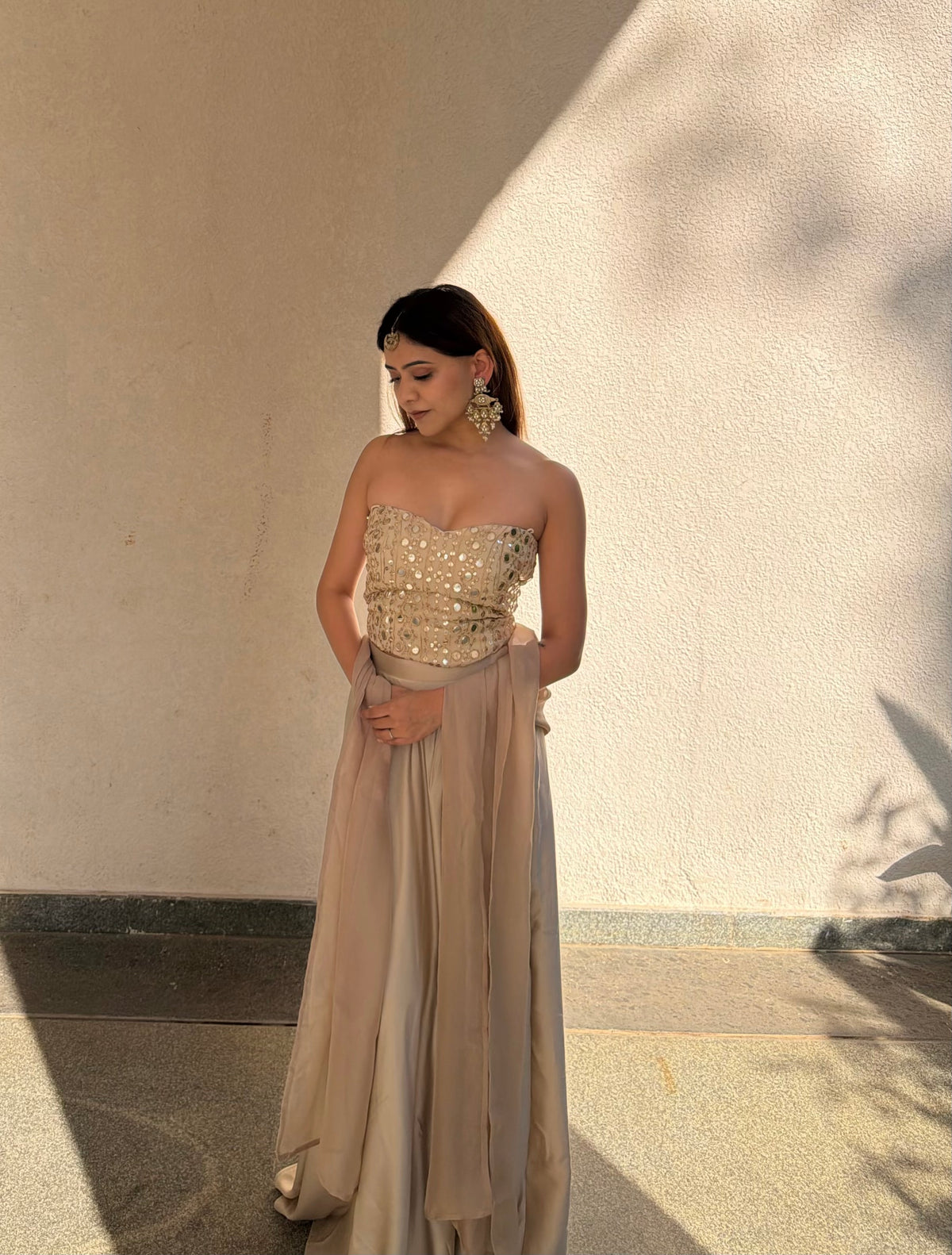 Ada Lehenga Set - Gold (Limited Edition)