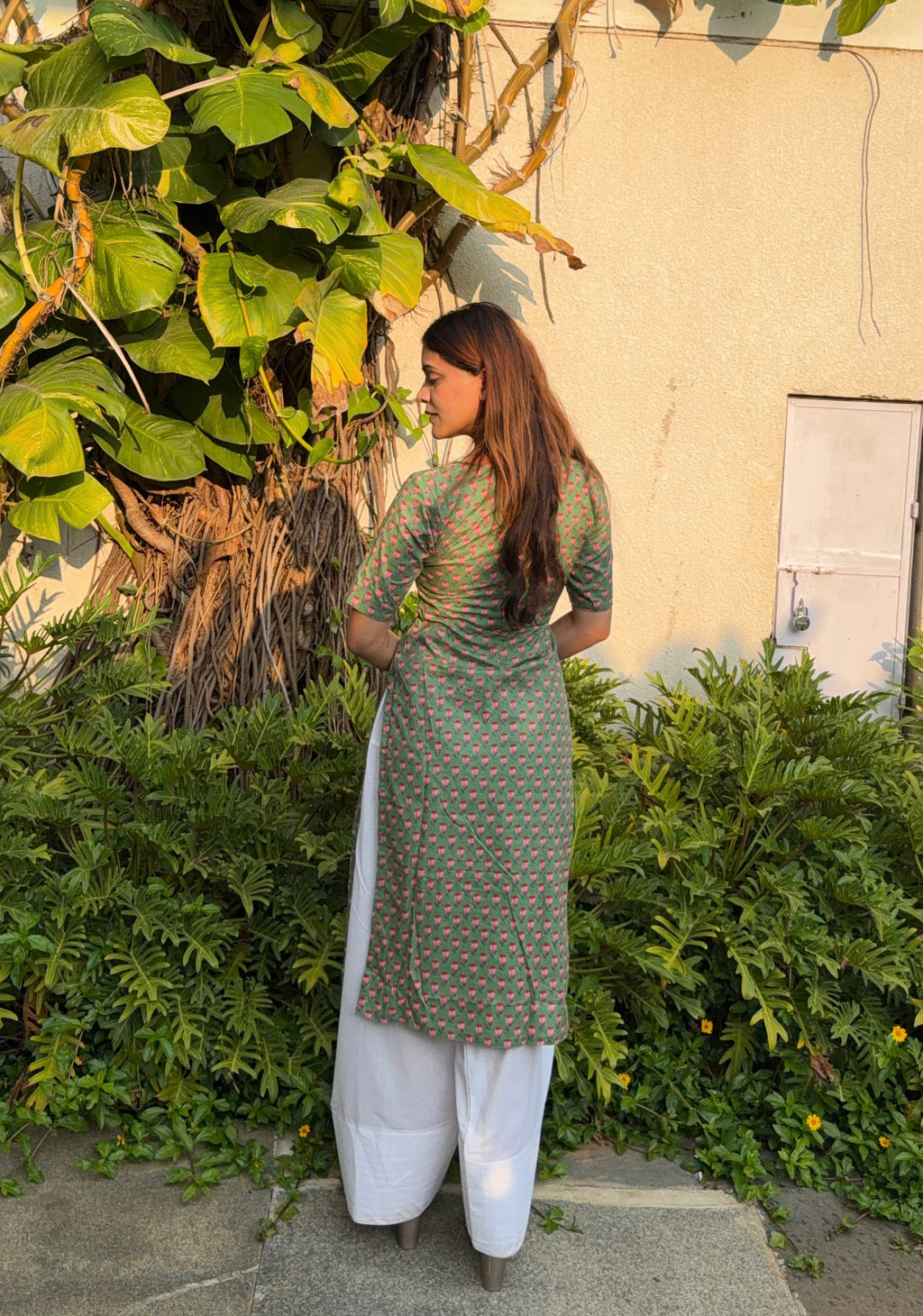 Reva Hand Block Printed Kurti