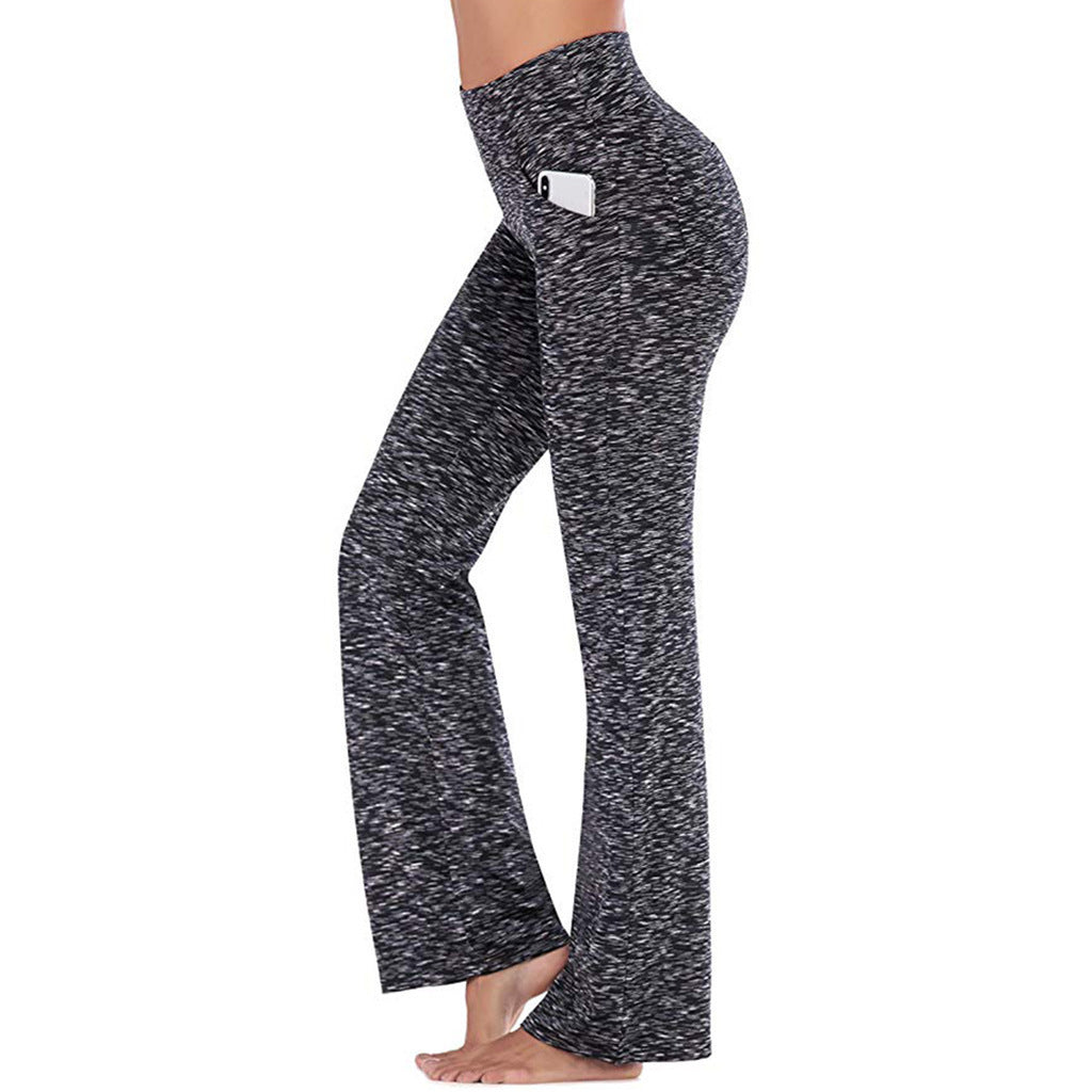 Lena High-Waisted Flared Yoga Pants