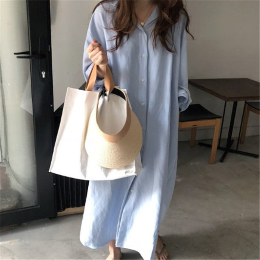 Sally Cotton Linen Dress