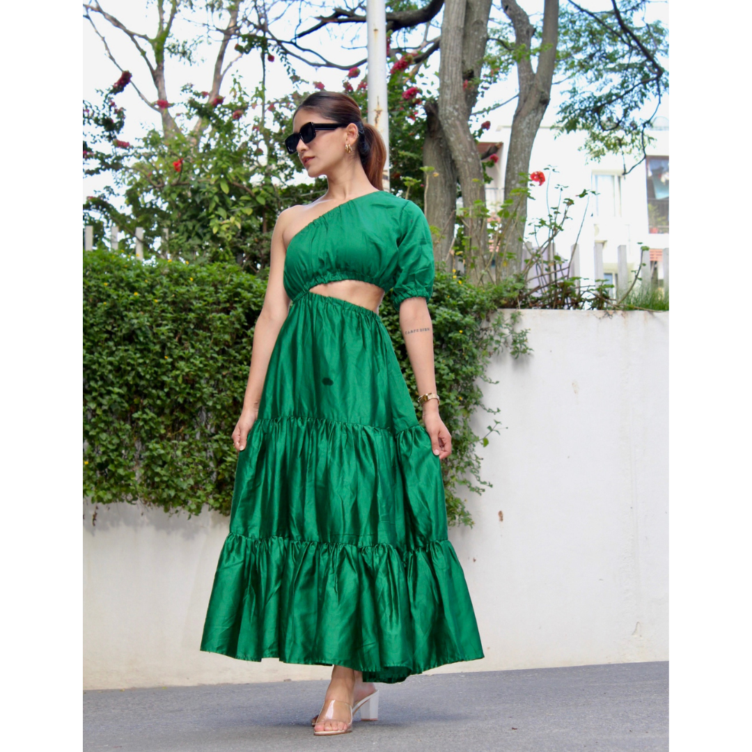 Chloe Dress - Green