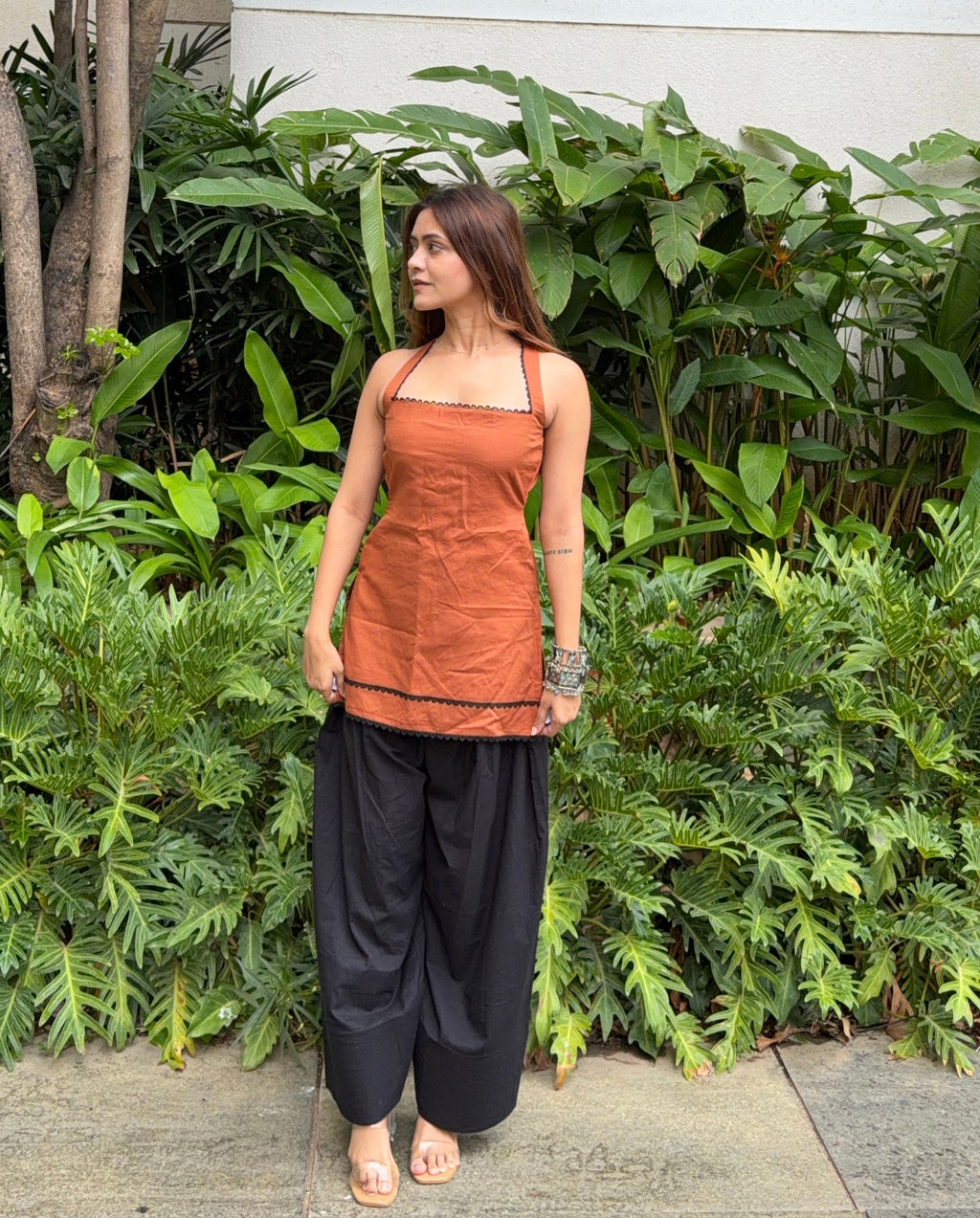 Saanjh Farshi Set - Linen