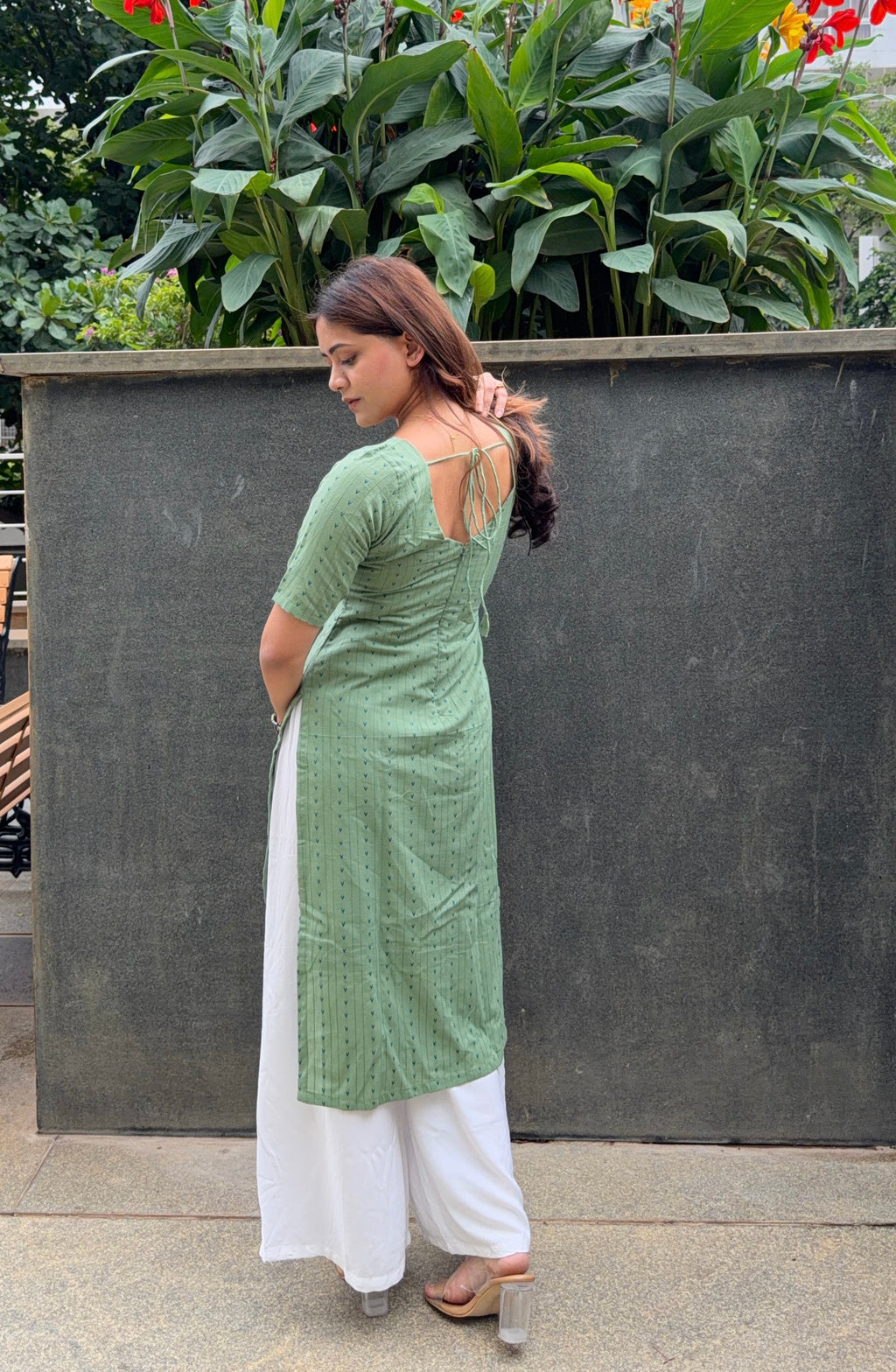 Nargis Jamdani Kurti