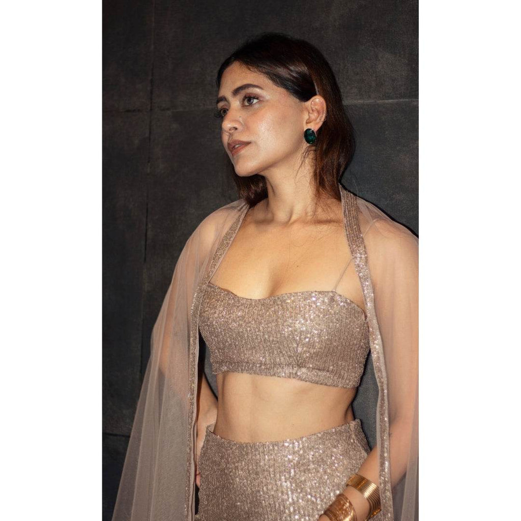 Rhea Sequin Set - Gold - That Gal