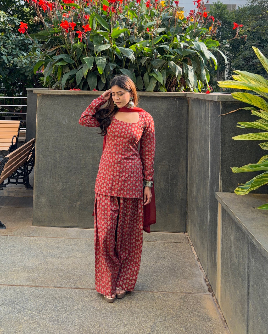 Sharda Farshi Set - 3 Piece