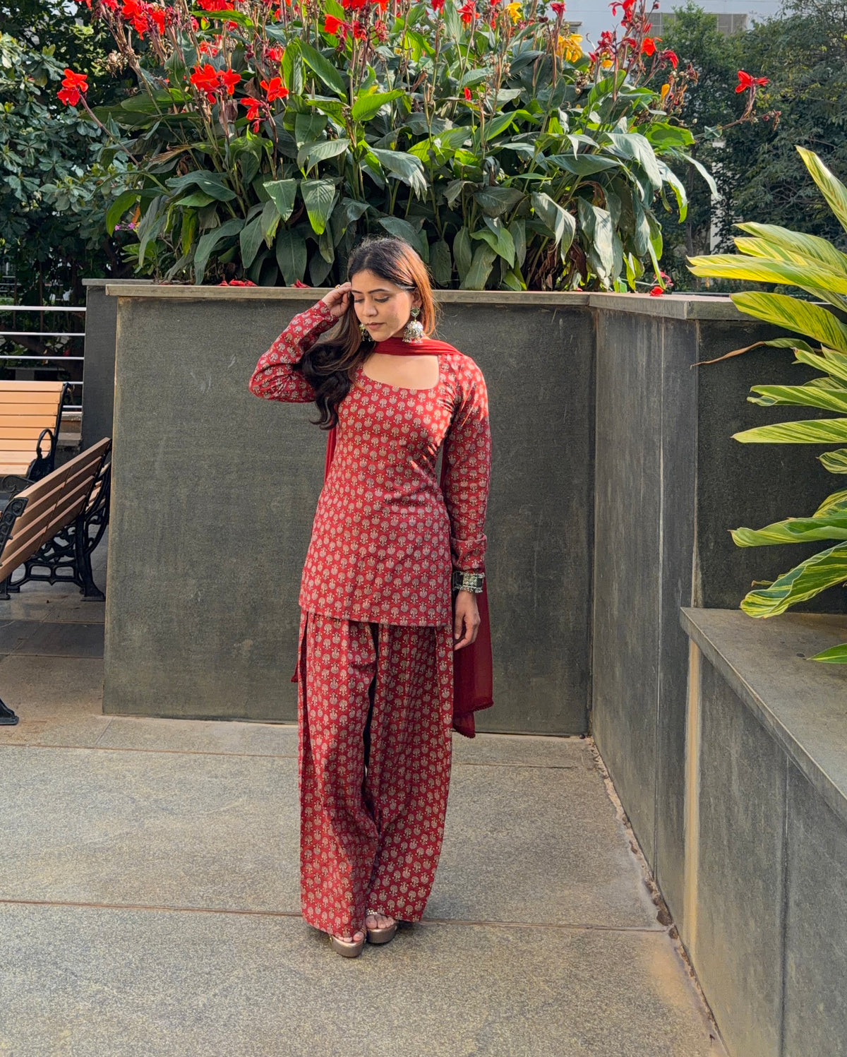 Sharda Farshi Set - 3 Piece