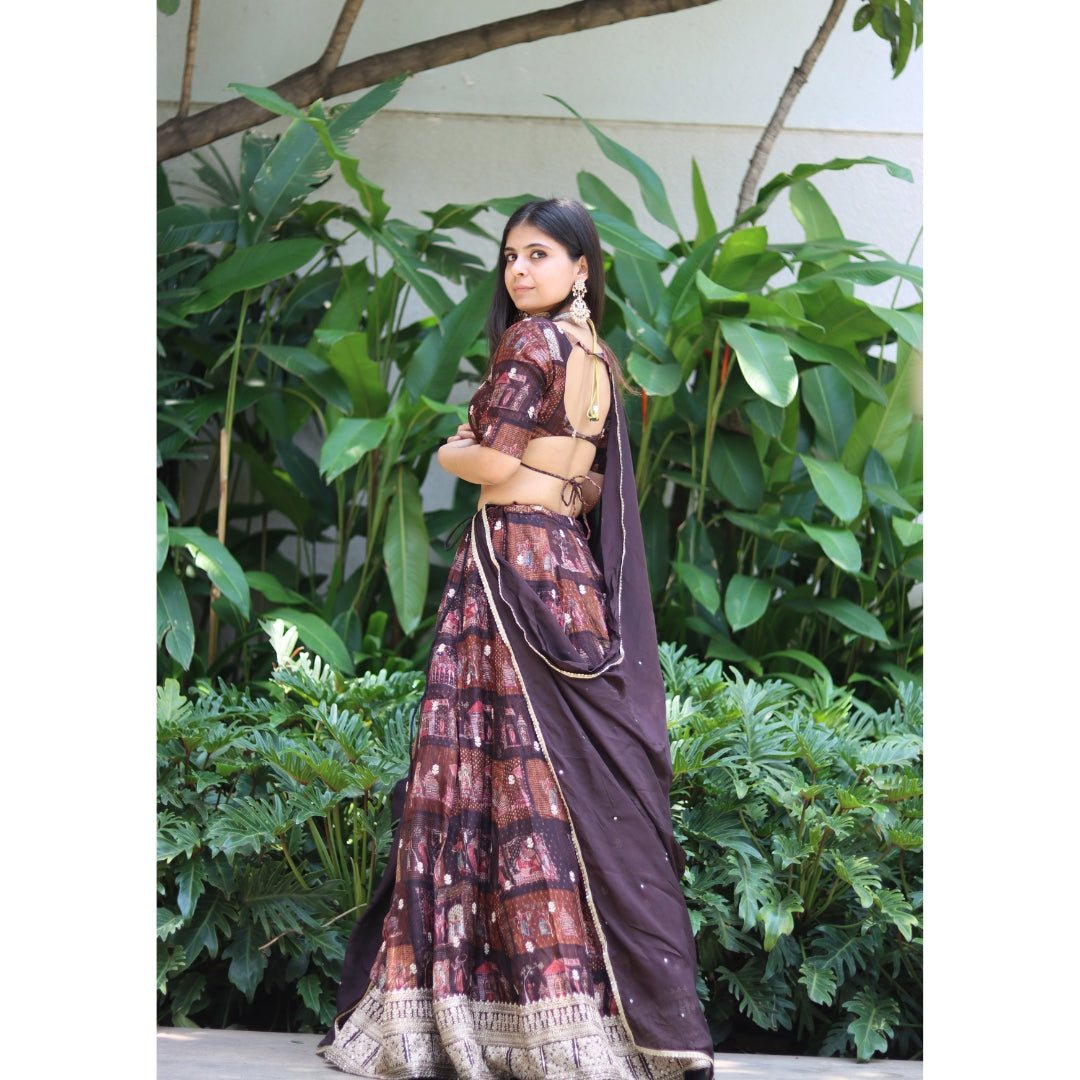 Saanjh Lehenga Set