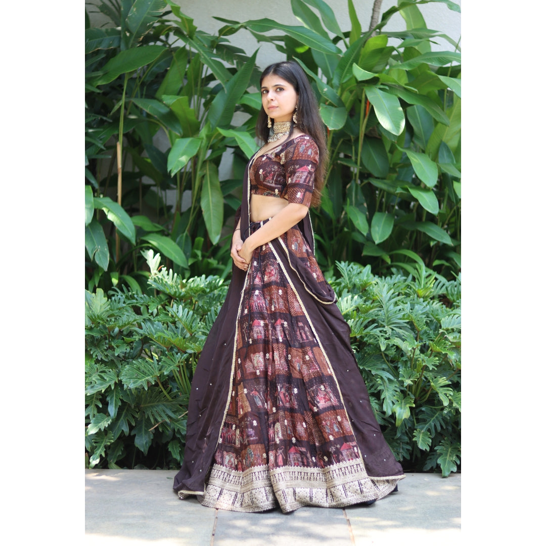 Saanjh Lehenga Set