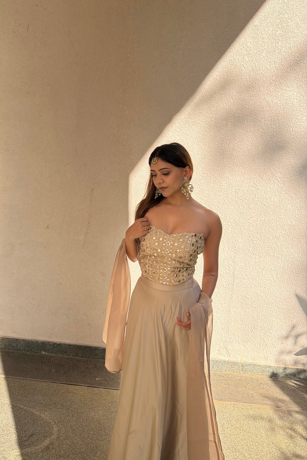 Ada Lehenga Set - Gold (Limited Edition)