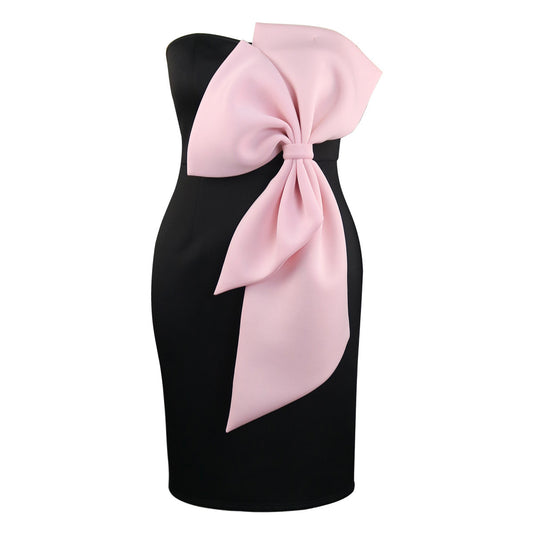 Keira Dress with Bow Detail