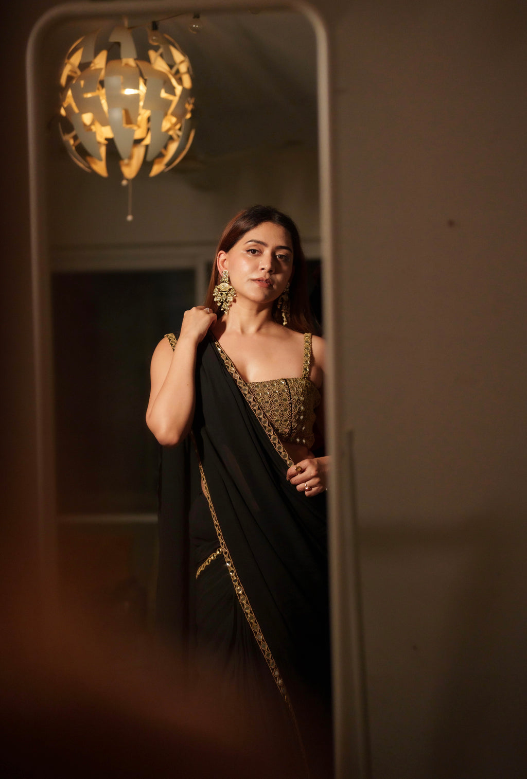 Jashn Hand Embroidered Saree