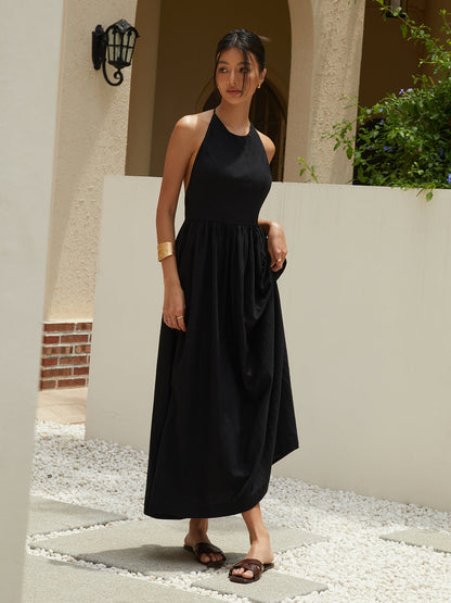 Tracey Luxe Linen Cotton Dress