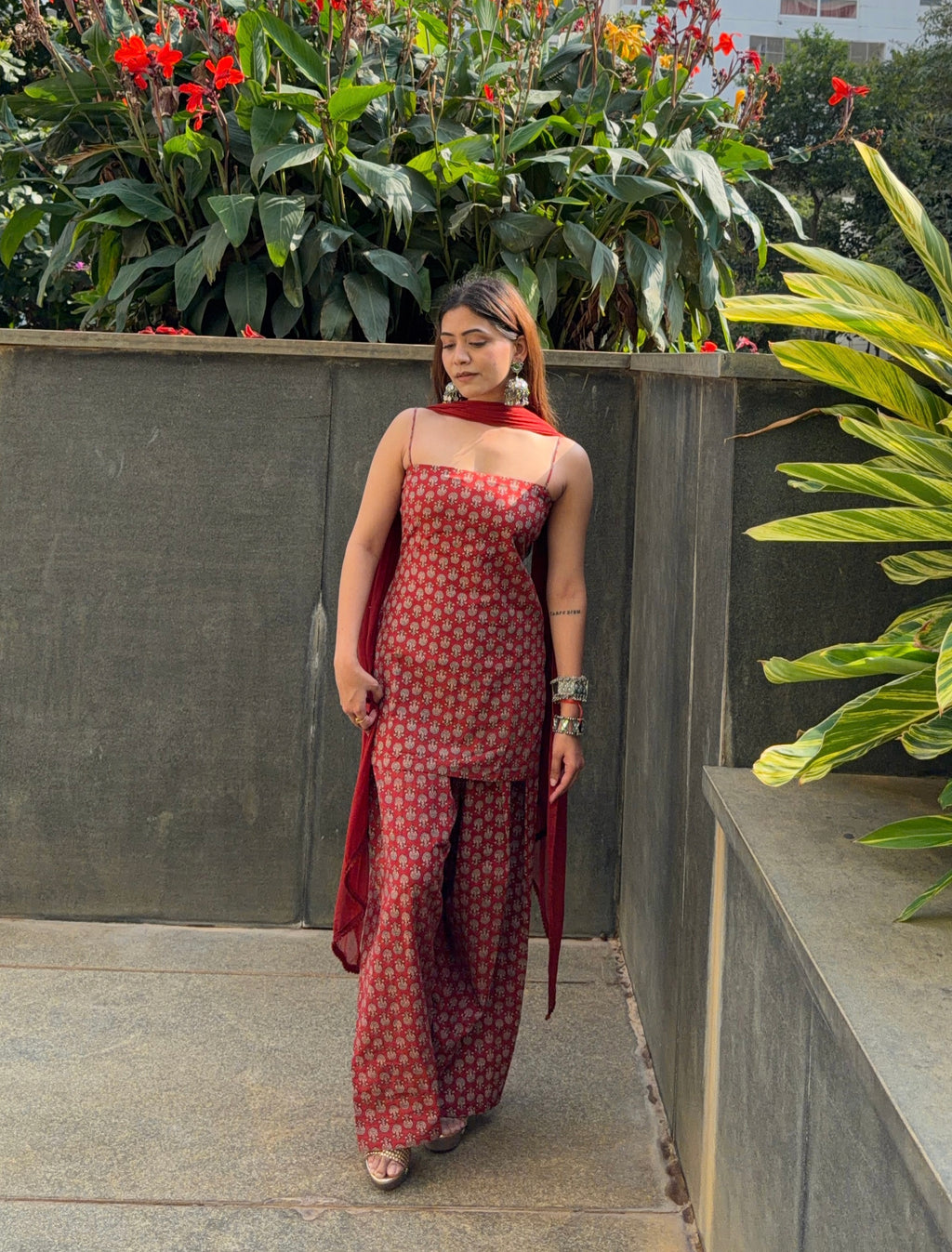 Gauri Suit Set - 3- Piece