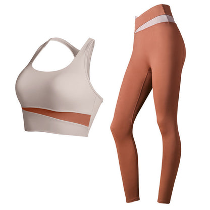 Maya Colour-Block Yoga Set