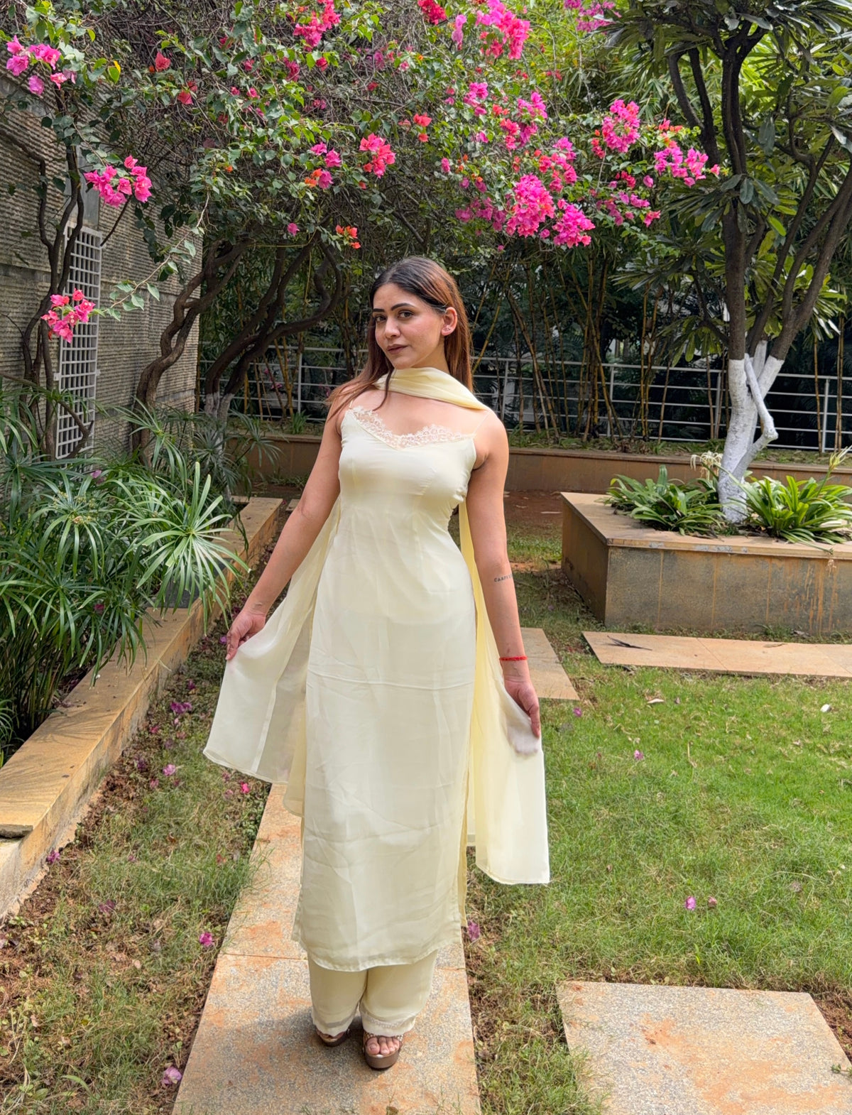 Simran Suit Set - Buttercup