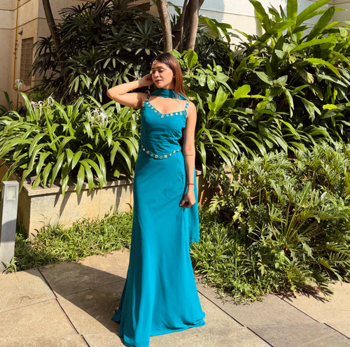 Kareena - Hand Mirror Booti Set