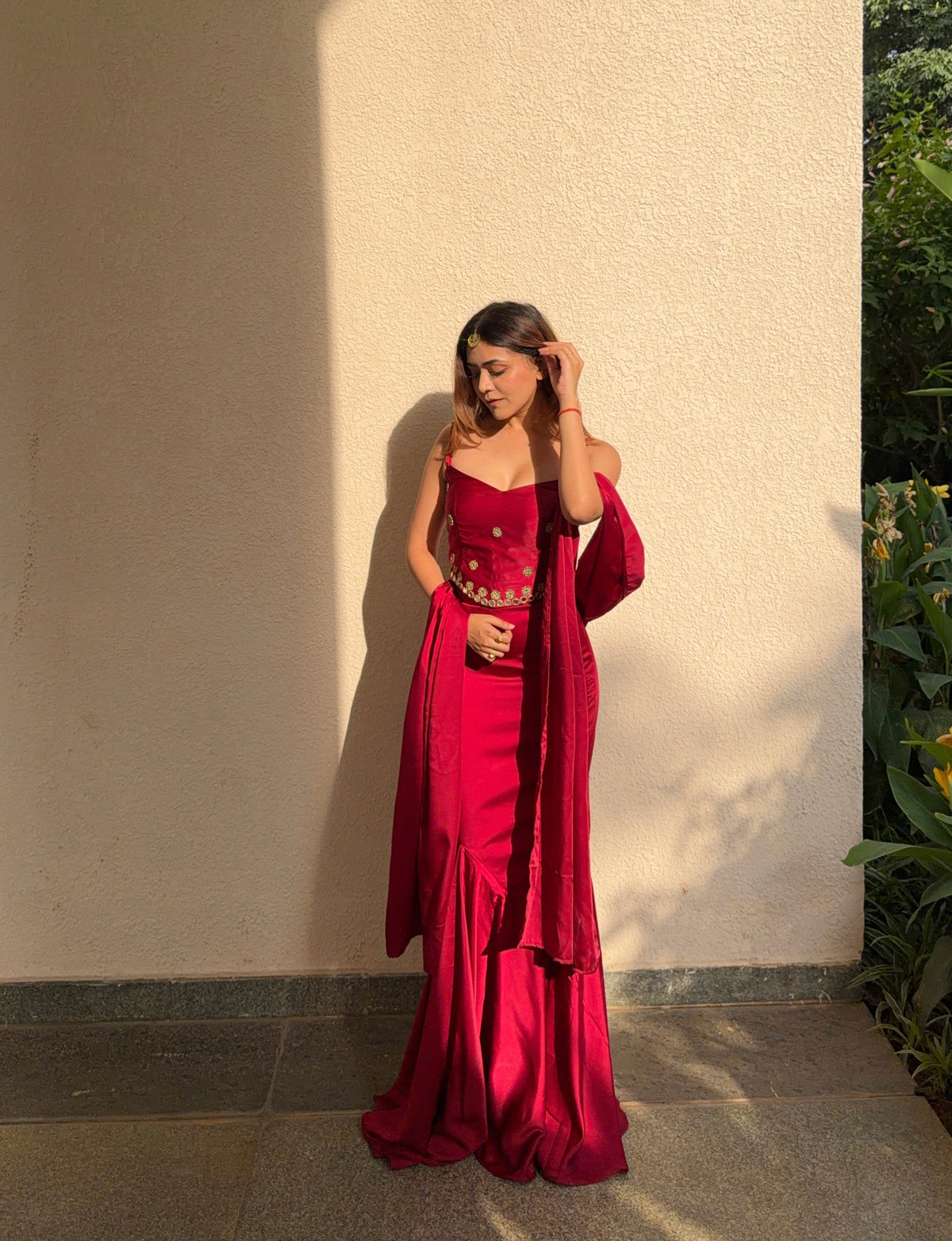 Gulaab - 3- Piece Lehenga Set