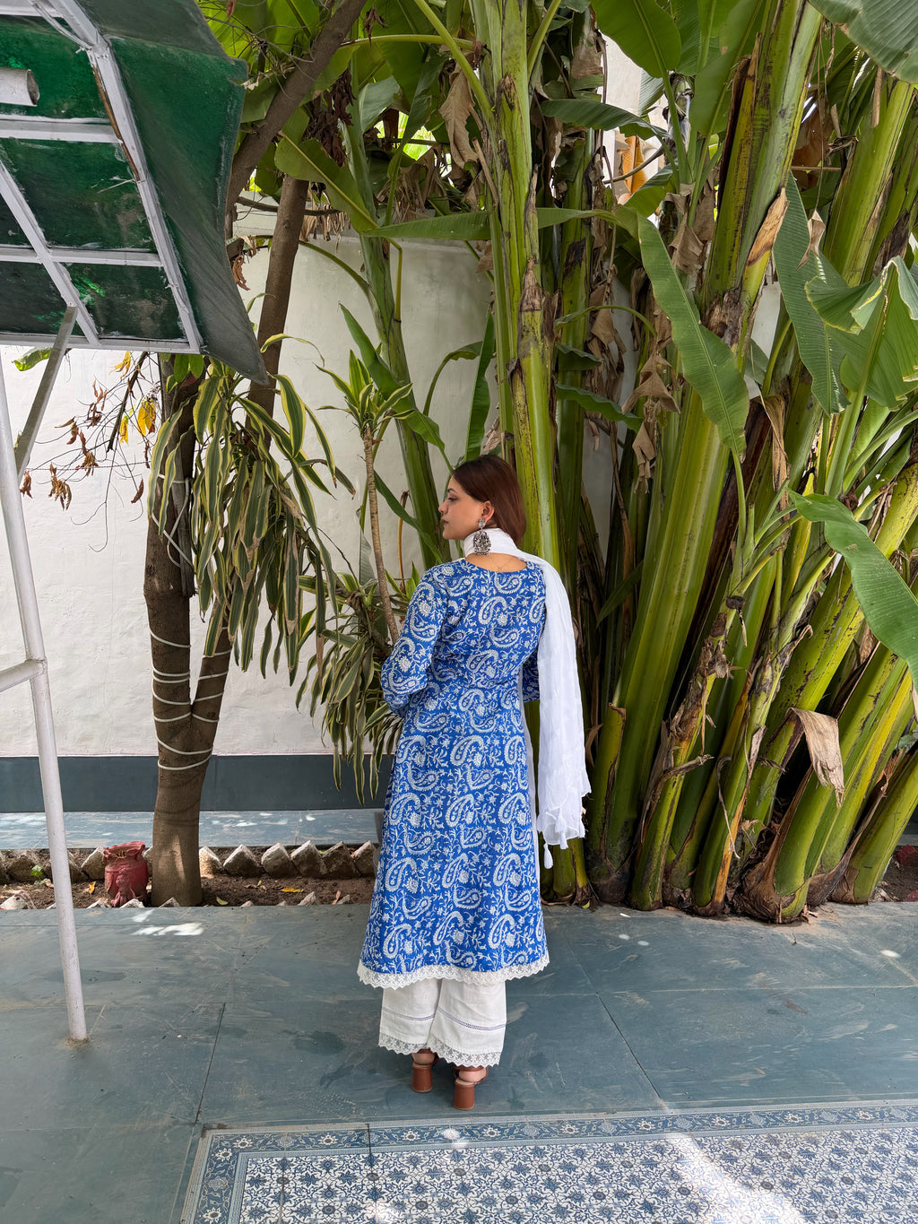 Sukoon Suit Set - Hand Block Printed