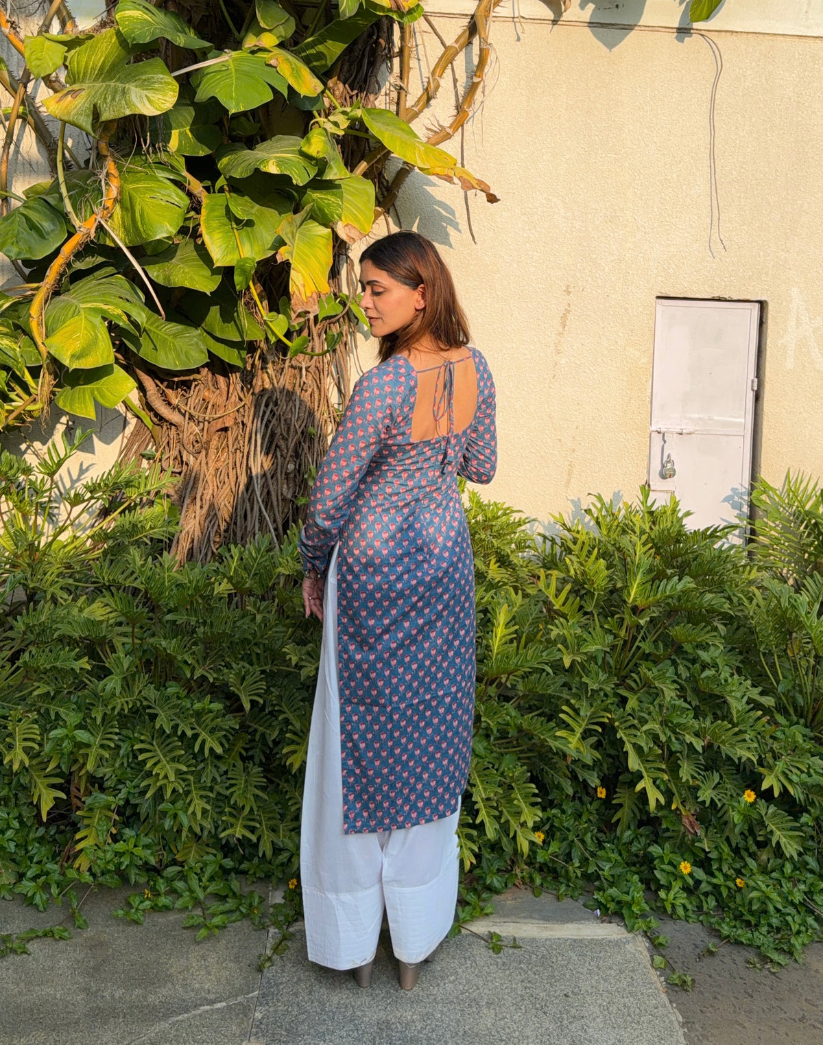 Saira Hand Block Printed Kurti