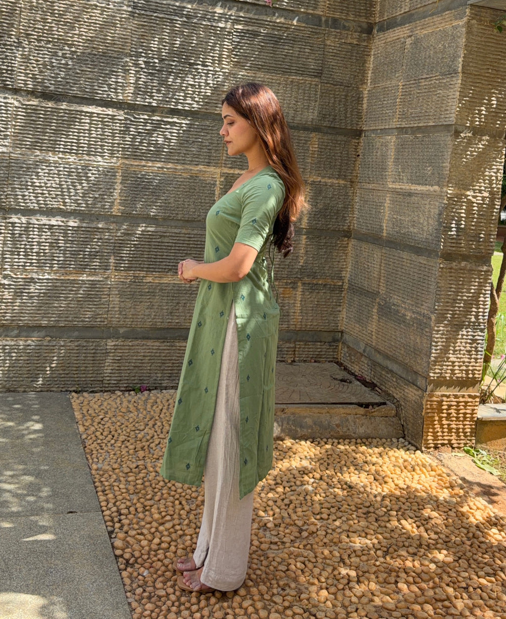 Sahar Jamdani Kurti