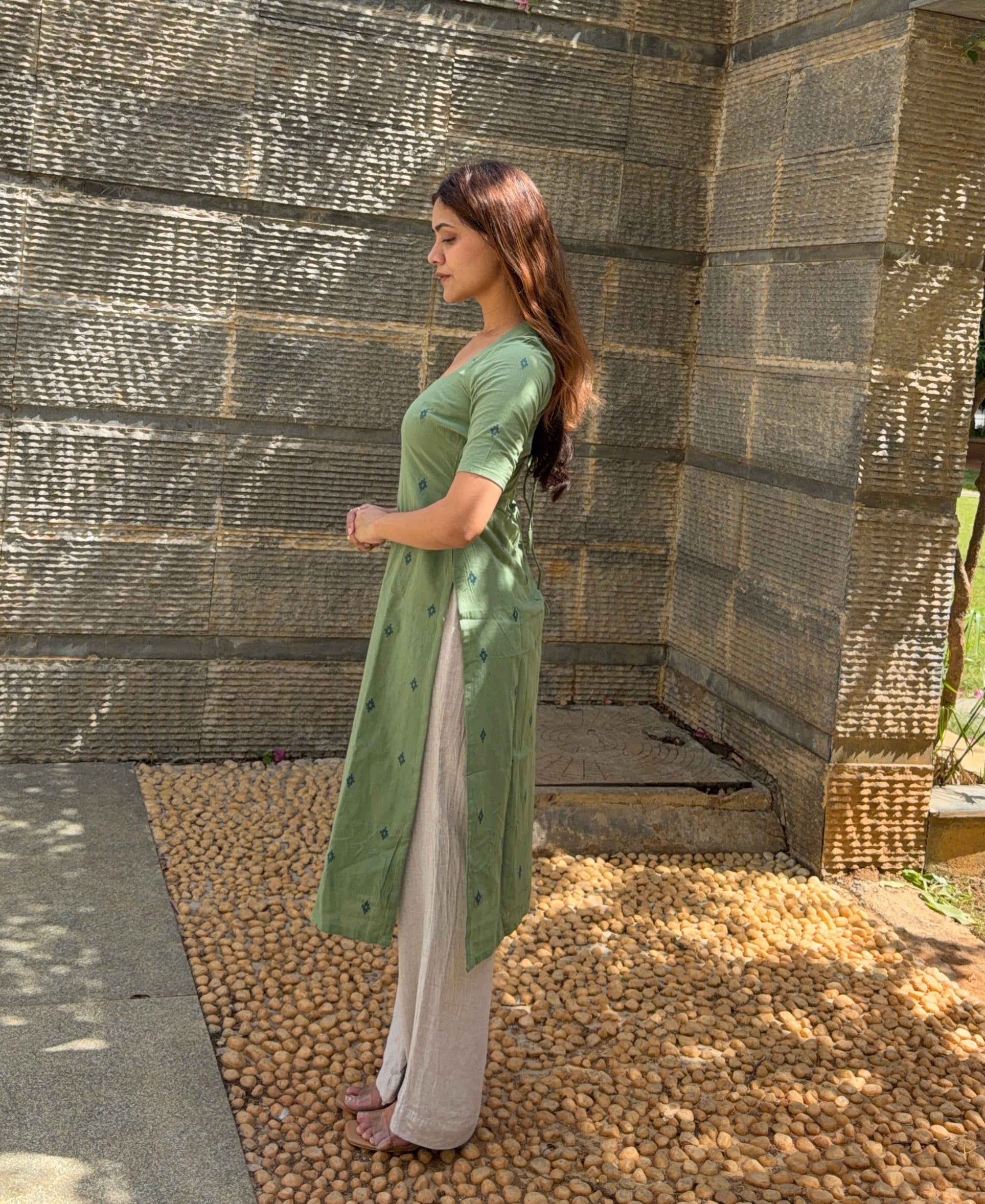 Sahar Jamdani Kurti