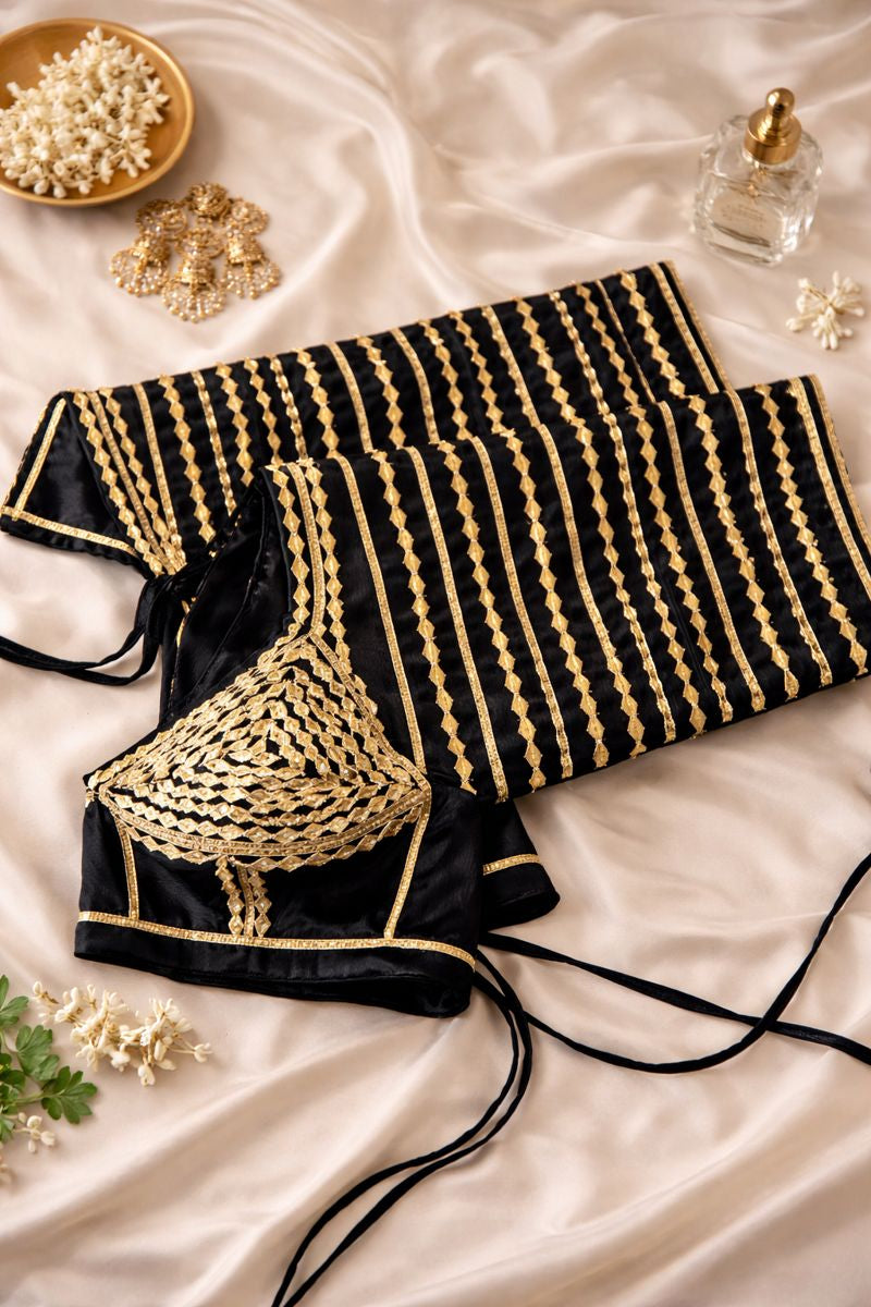 Zaira Black Aangi Blouse