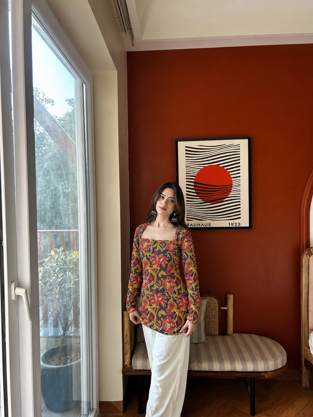 Akshita Hand Block Printed Kurti