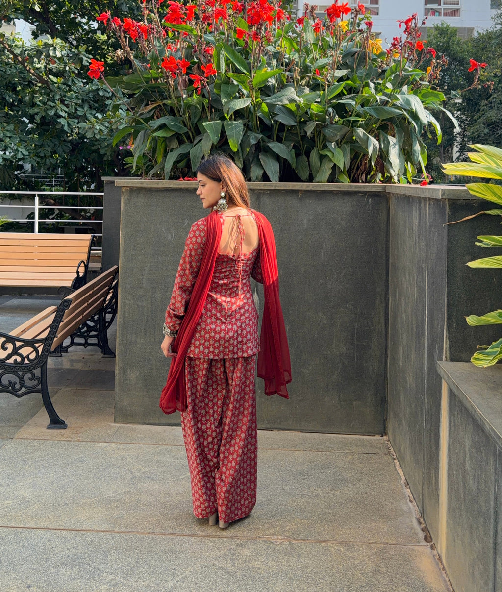 Sharda Farshi Set - 3 Piece