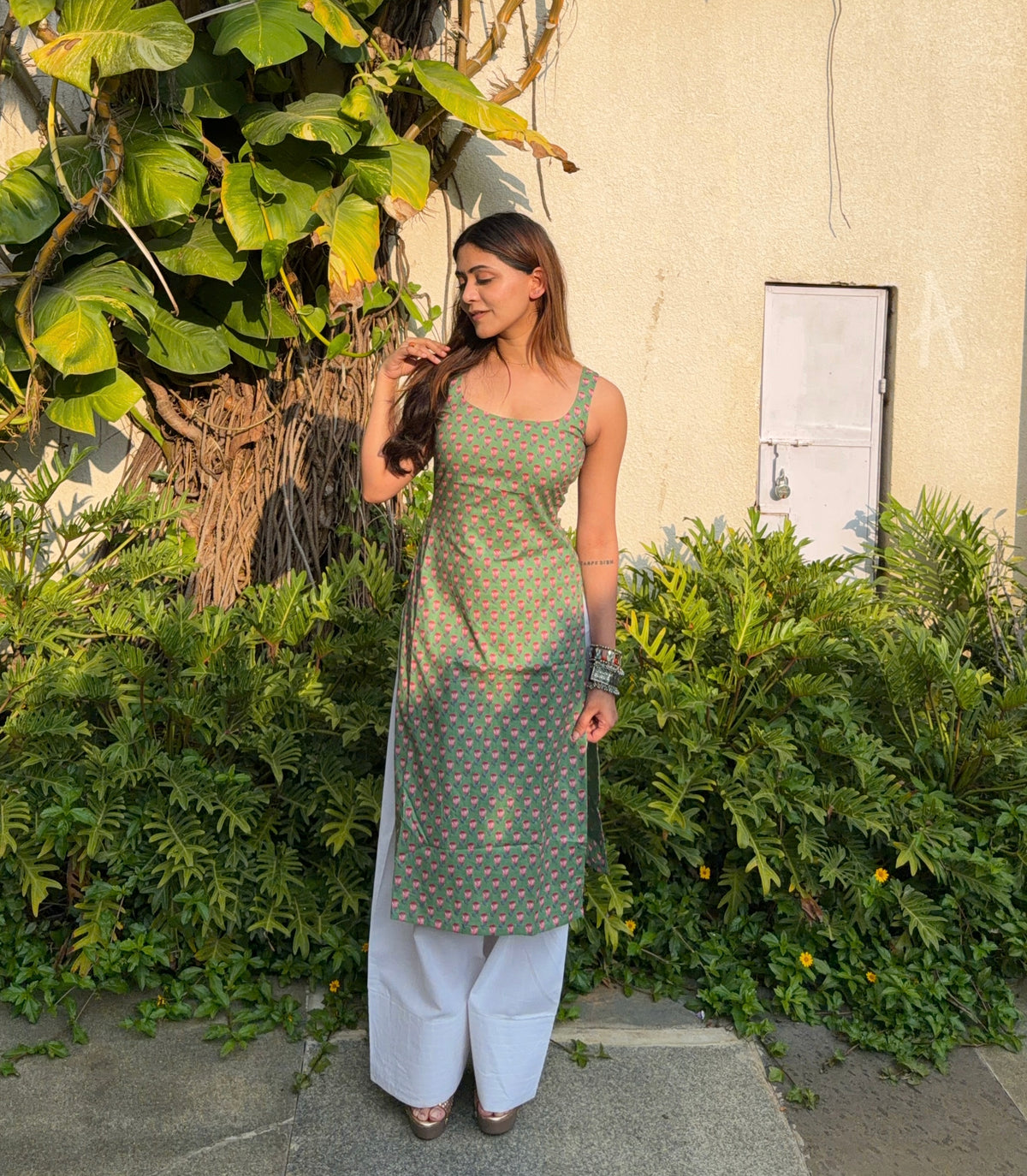 Siya Hand Block Print Kurti
