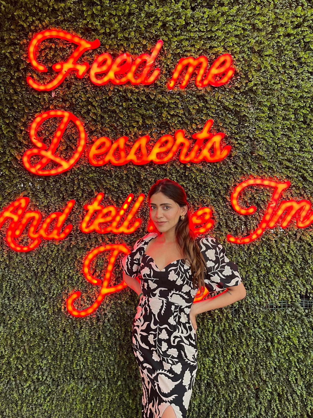 Elena Printed Cotton Dress - That Gal
