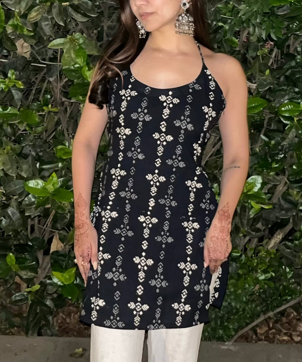 Kajal Bagru Print Kurti