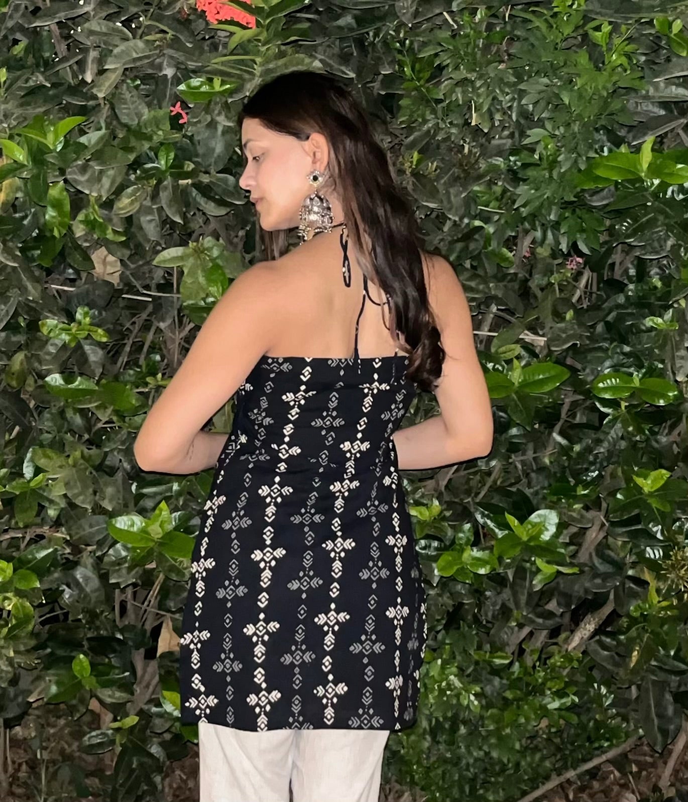 Kajal Bagru Print Kurti