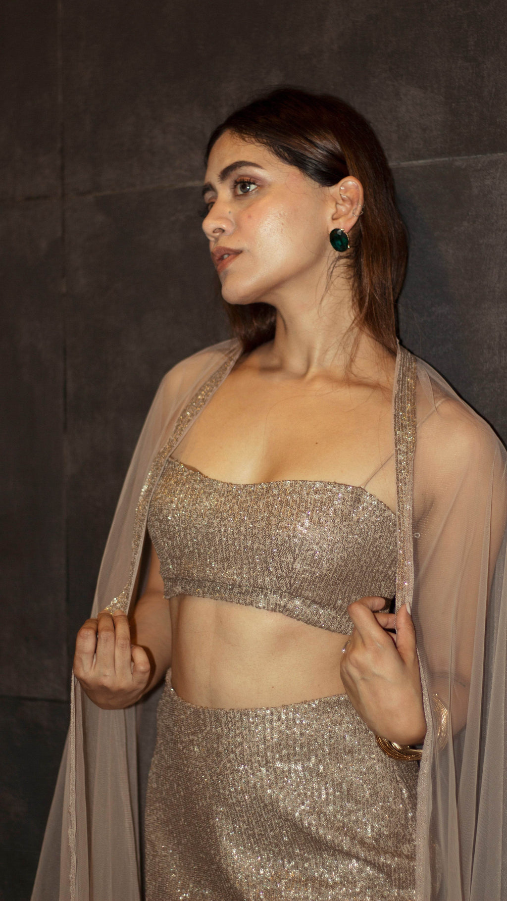 Rhea Sequin Set - Gold - That Gal