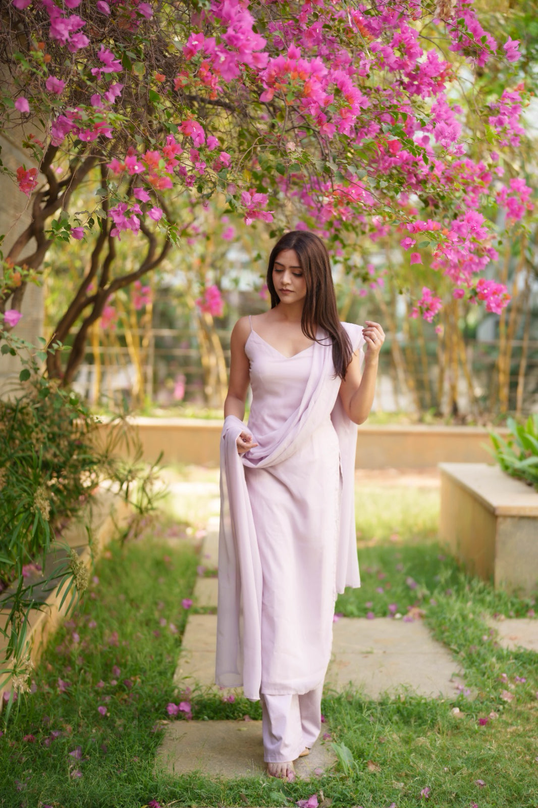 Jia Suit Set - Light Pink